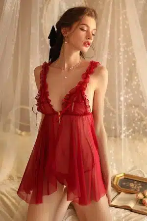 Ella's Mesh Nightdress